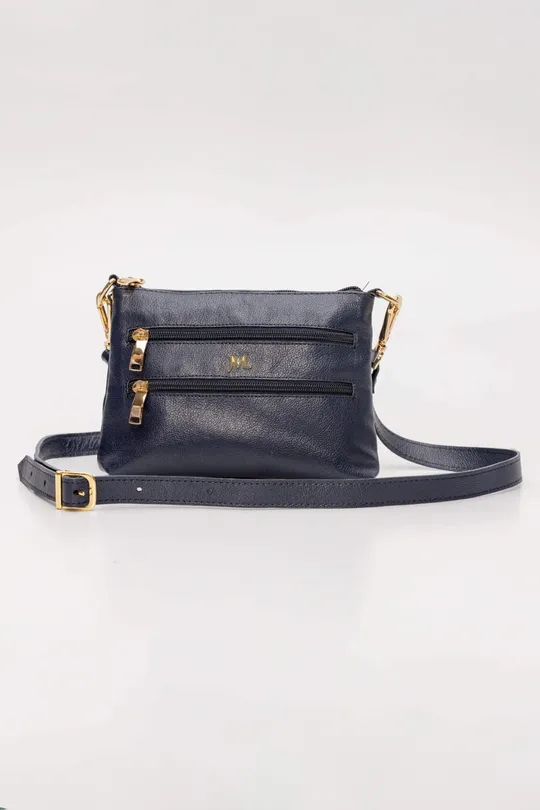 Bolsa de Couro Marinho
