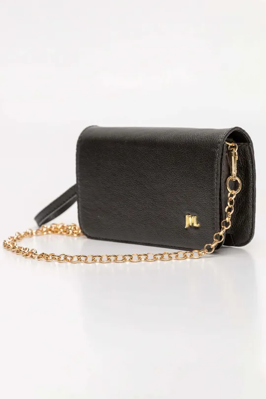 Bolsa de Couro Preta