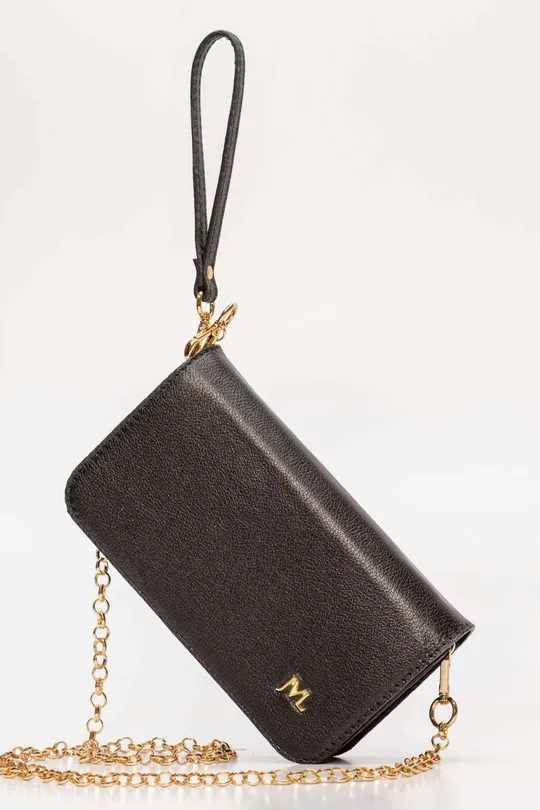 Bolsa de Couro Preta
