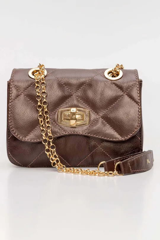 Bolsa de Couro Cozi Pinhão