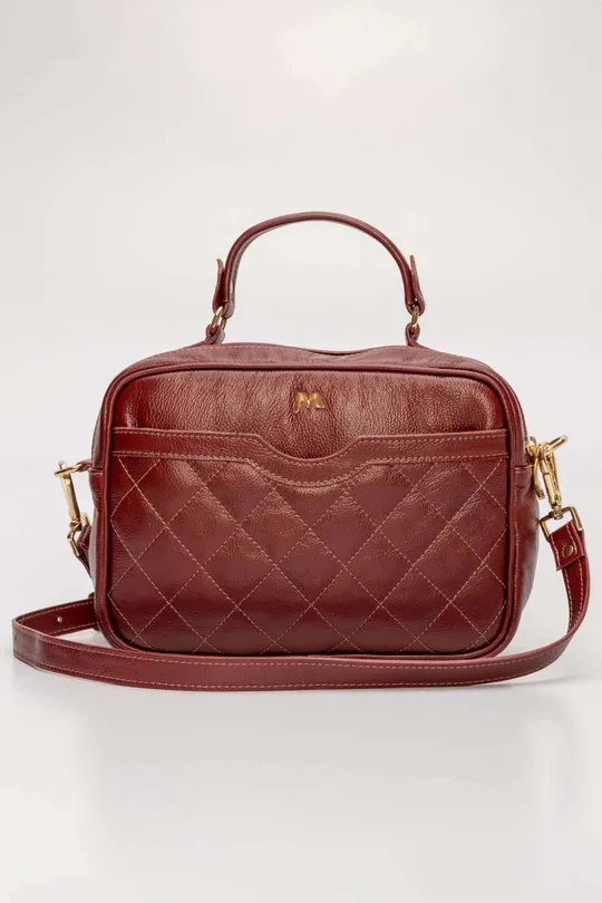 Bolsa de Couro Cozi Marsala
