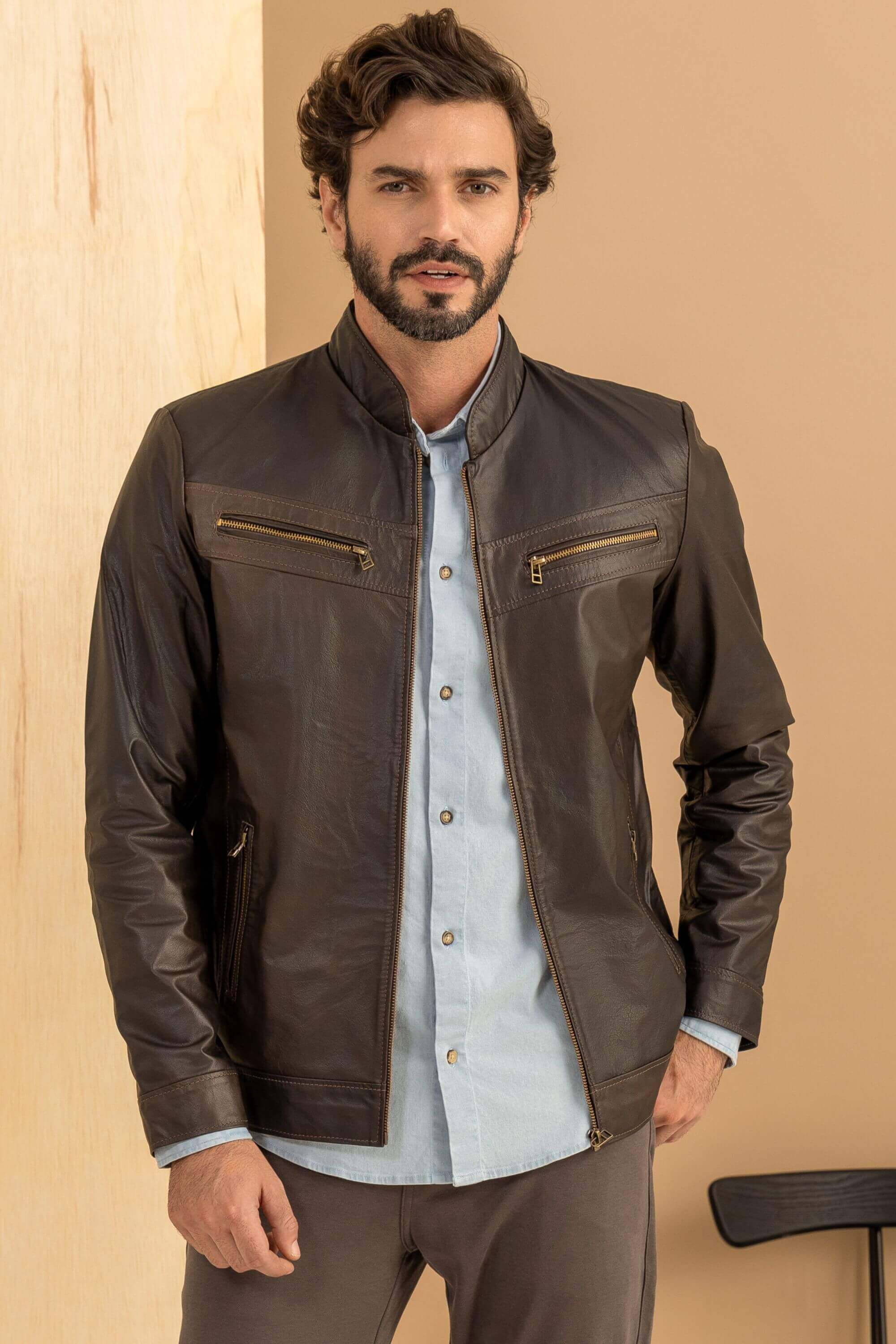 Javali Couros | Jaqueta de Couro Shadow