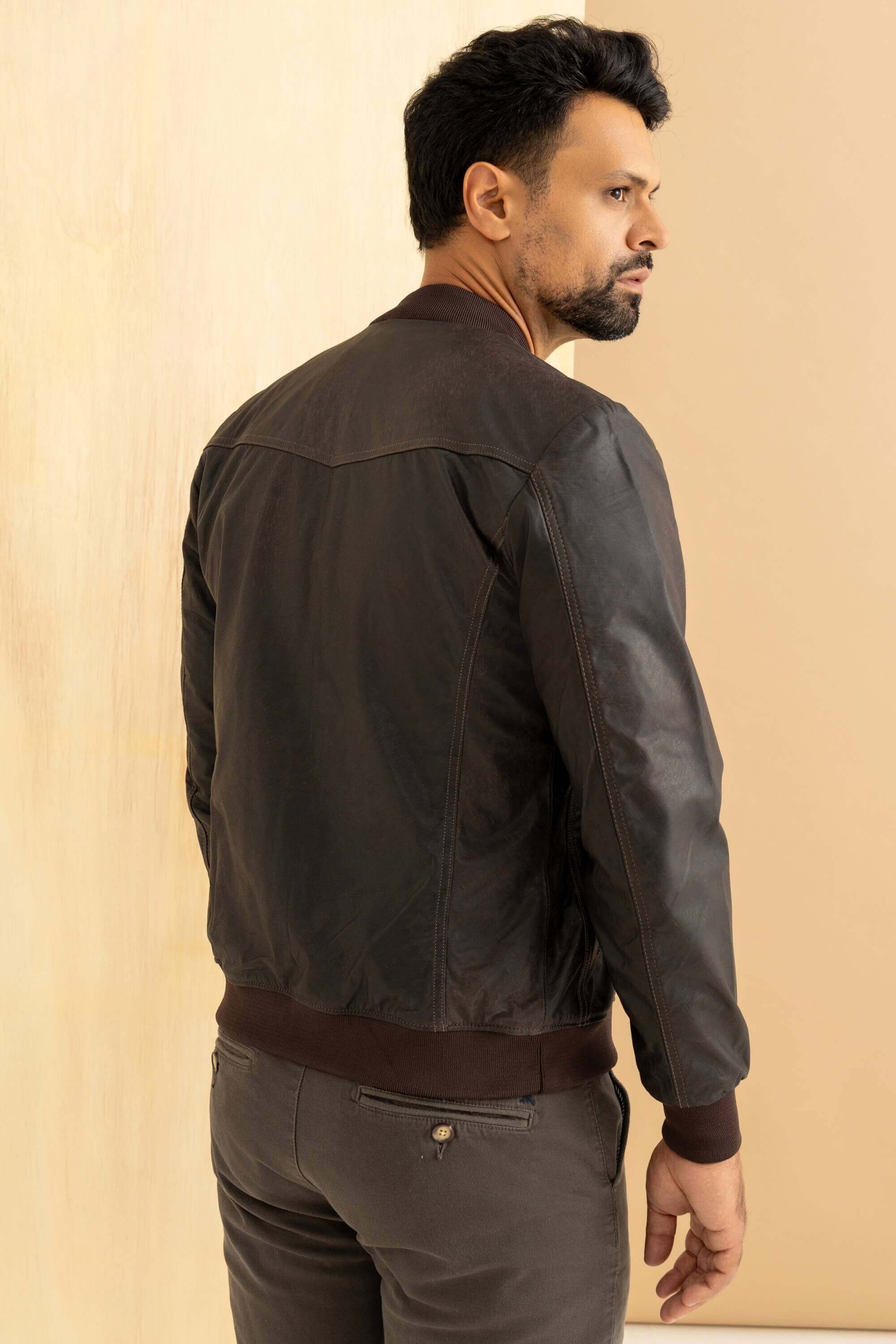 Jaqueta Dom Ranger Brown | Estilo Bomber | JVL