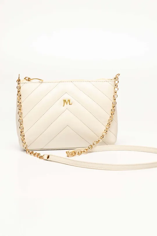 Bolsa de Couro Off White