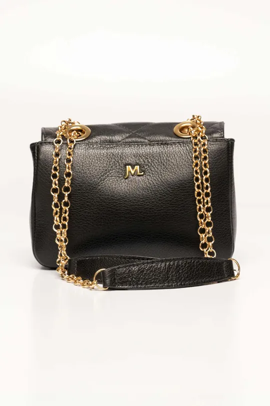 Bolsa de Couro Preta