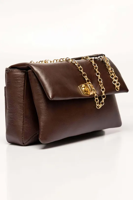 Bolsa de Couro Cozi Pinhão Bolsa de Couro Cozi Pinhão
