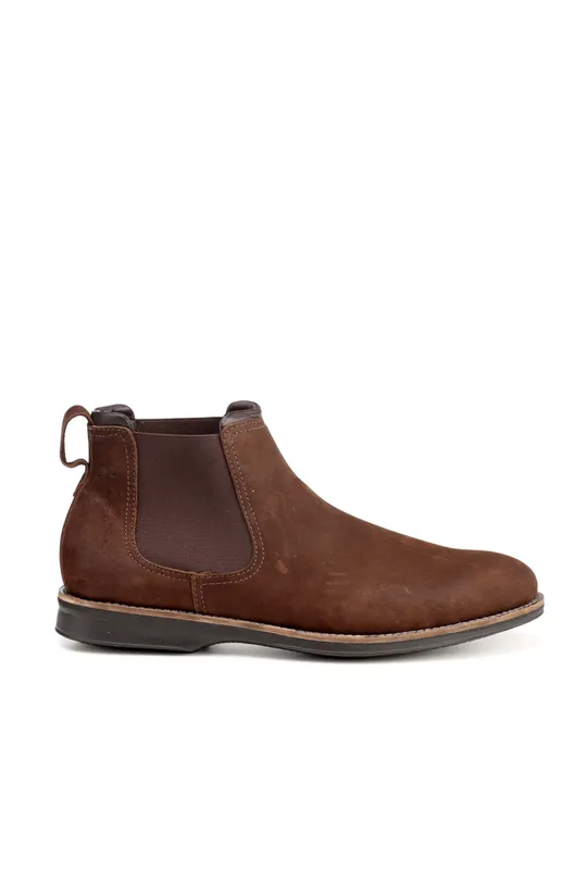 Bota de Couro Oleo Brown