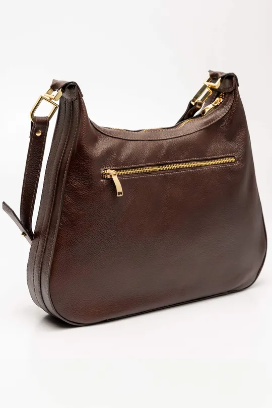 Bolsa de Couro Cozi Pinhão Bolsa de Couro Cozi Pinhão