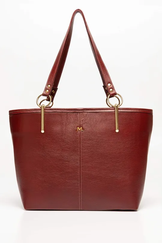 Bolsa de Couro Cozy Marsala
