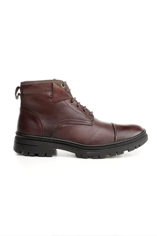 Bota de Couro Napa Comfort Café