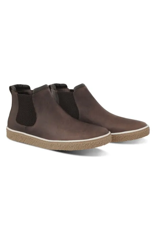 Bota de Couro Marrom