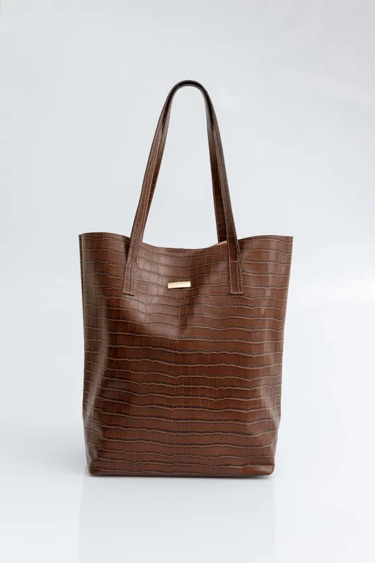 Bolsa de Couro Marrom