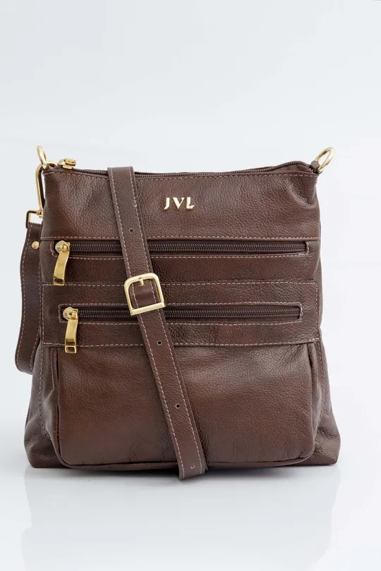 Bolsa de Couro Cozy Pinhão