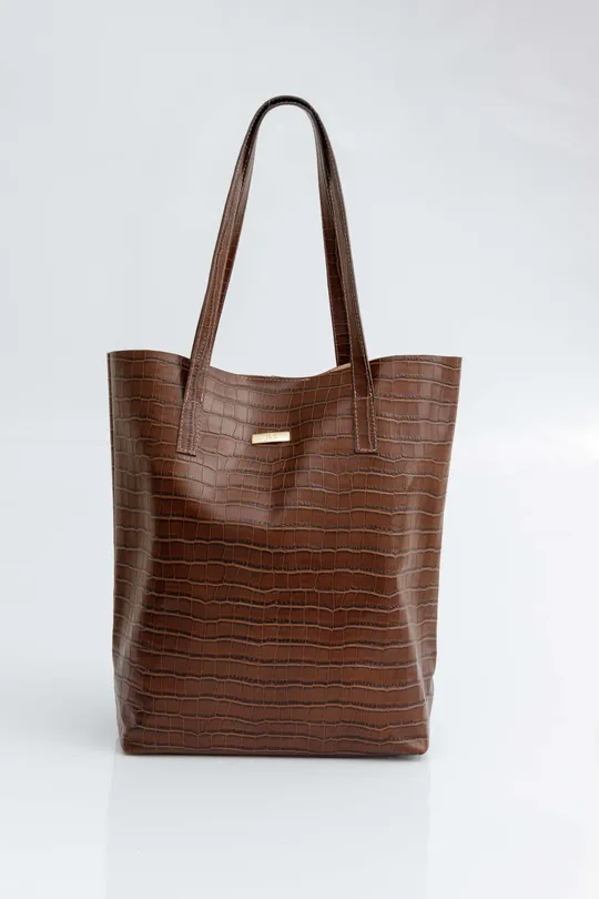 Bolsa de Couro Marrom