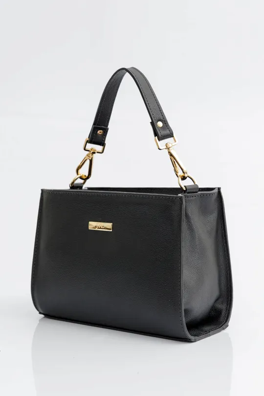 Bolsa de Couro Preta