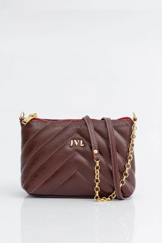 Bolsa de Couro Cozy Marsala