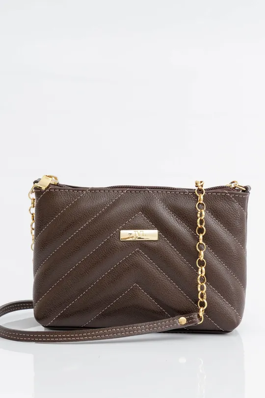 Bolsa de Couro Marrom