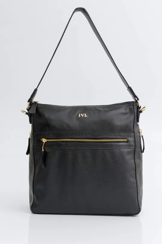 Bolsa de Couro Preta