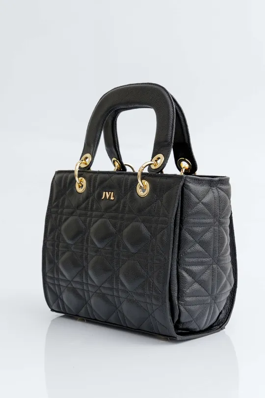 Bolsa de Couro Preta