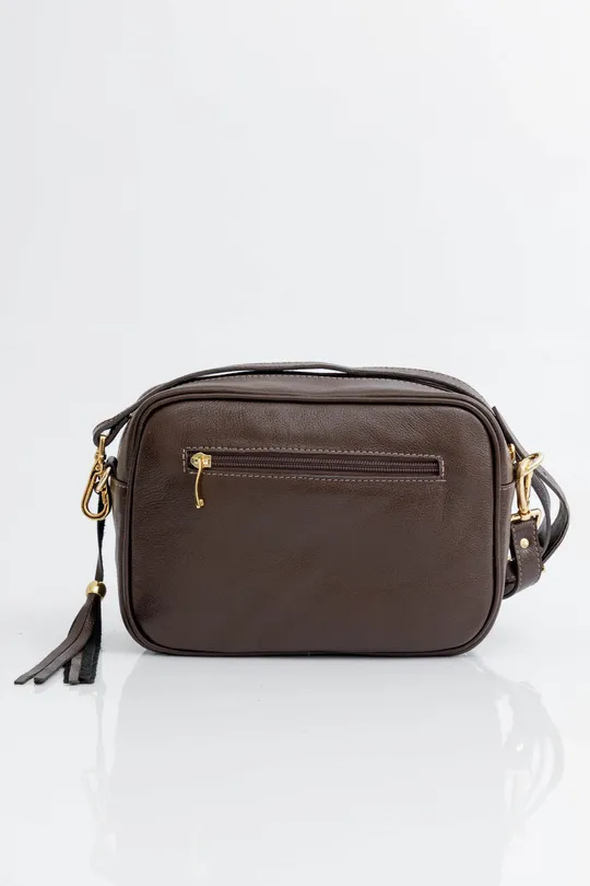 Bolsa em Couro Cozy Pinhão