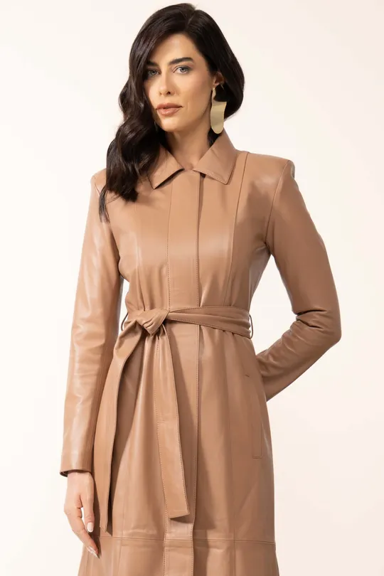 Trench Agata Pelica Mocca