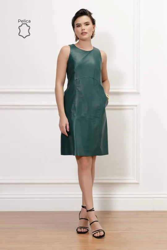 Vestido Lea - Pelica Verde Garden