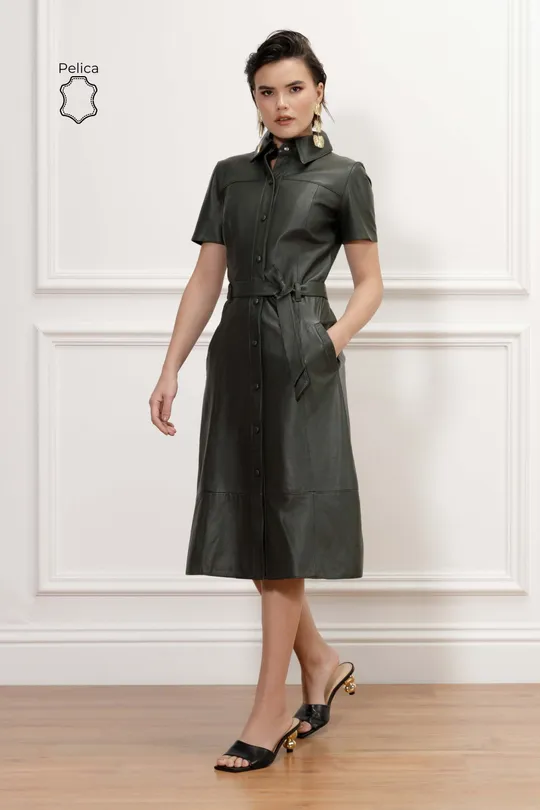 Chemise Liora - Pelica Musgo