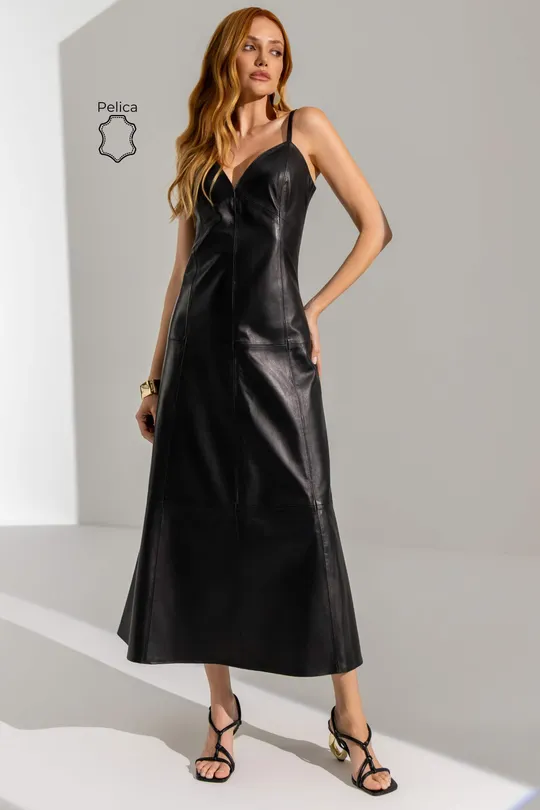 Vestido Stacie Pelica Preto