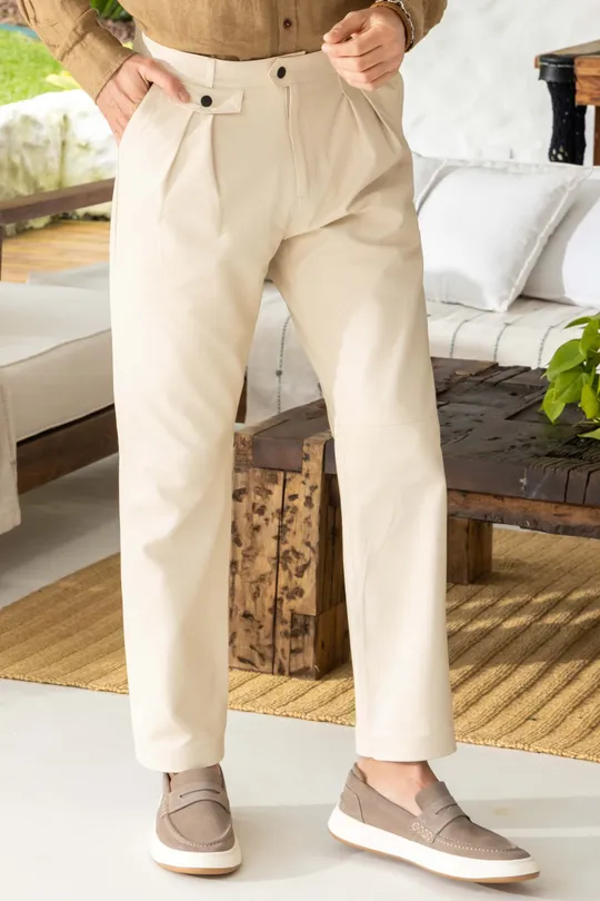 Calça Wen Pelica Off White