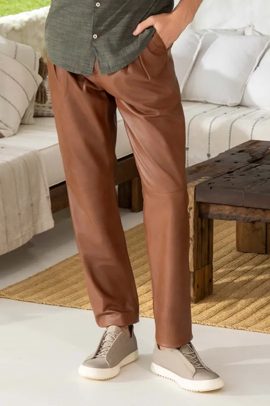 Calça Wen Pelica Caramelo