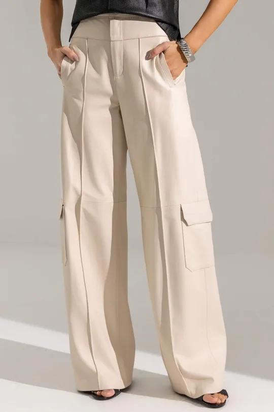 Calça Cargo Florence Pelica Off White
