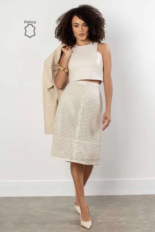 Saia Lanis - Pelica Off White