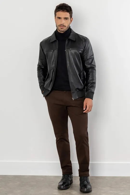 Jaqueta Masculina Leon - Pelica Preta