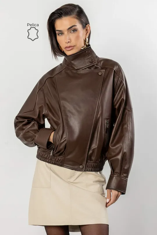 Jaqueta Devon Oversized - Pelica Chocolate