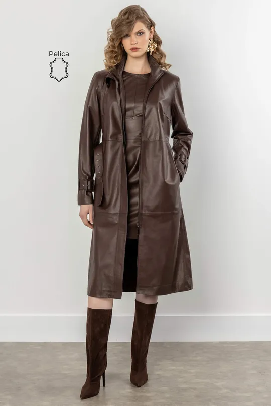 Casaco Perry - Pelica Chocolate