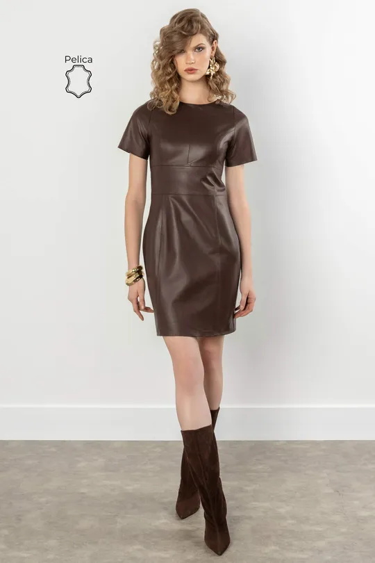 Vestido Pryanna - Pelica Chocolate