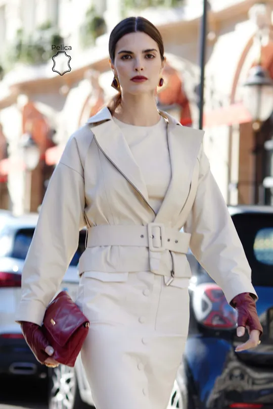 Jaqueta Cally - Pelica Off White