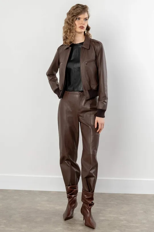 Jaqueta Sayde - Pelica Chocolate