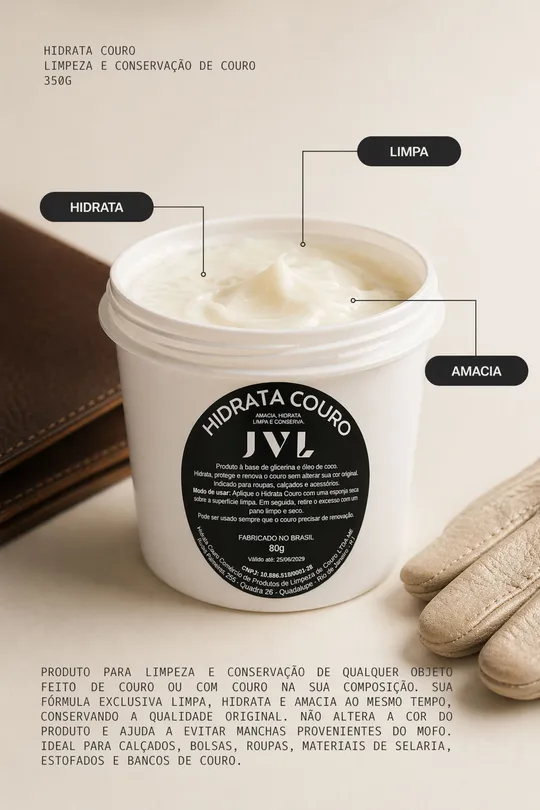 Hidrata Couro 350g