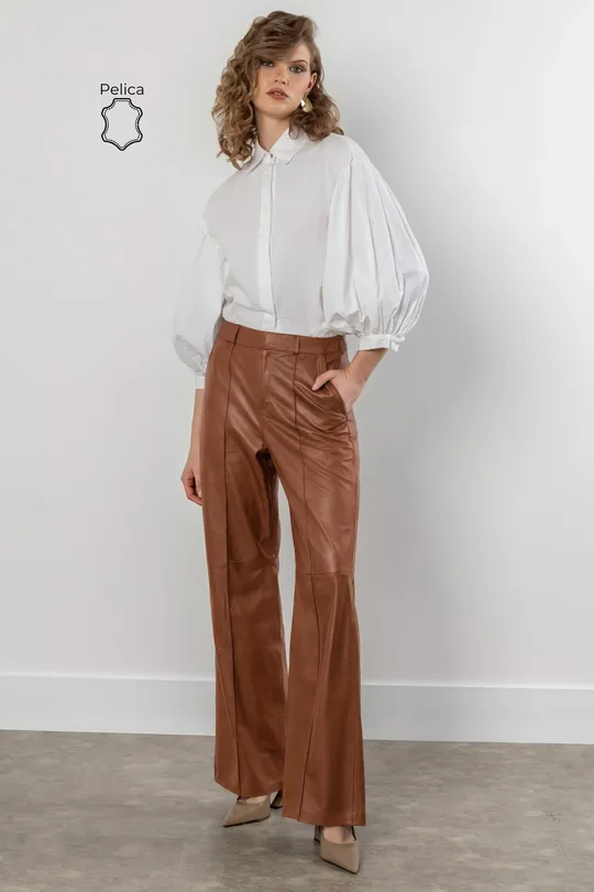 Calça Aryn - Pelica Caramelo