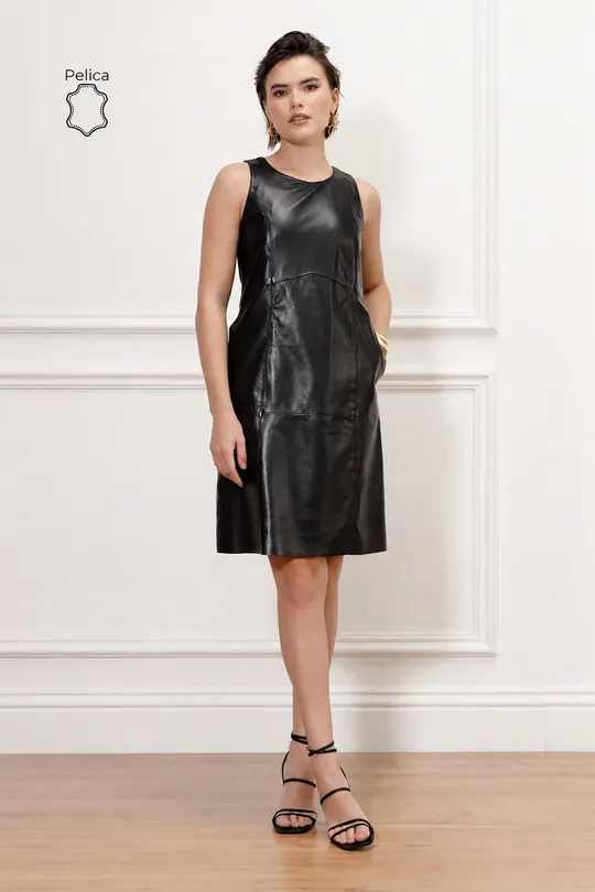 Vestido Lea - Pelica Preta
