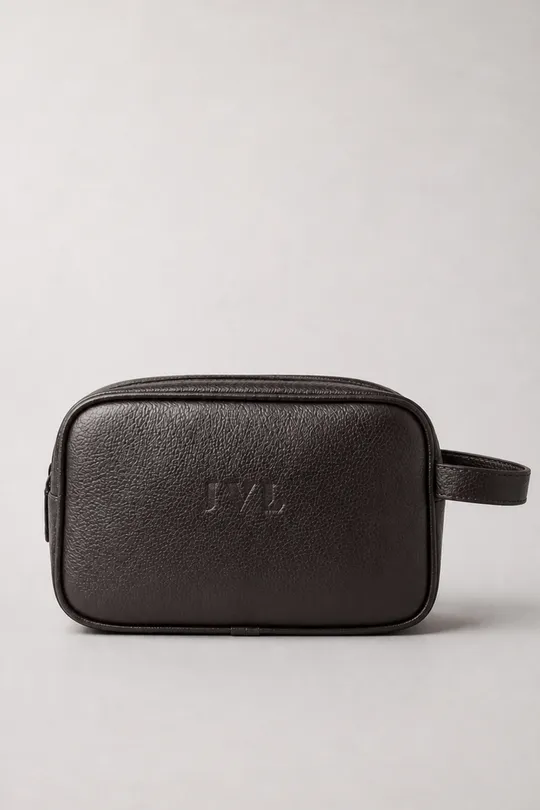Necessaire de Couro Marrom Necessaire de Couro Marrom