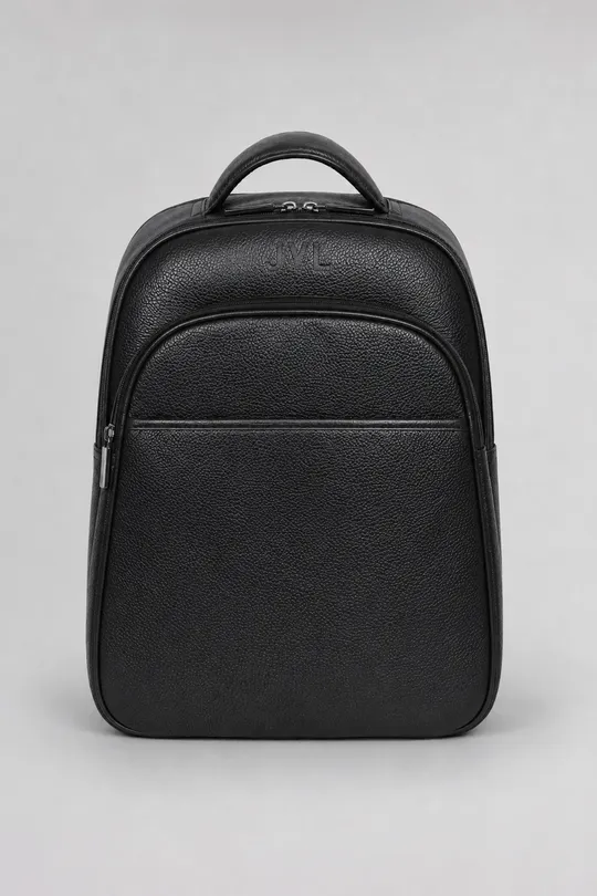 Mochila de Couro Preta Mochila de Couro Preta