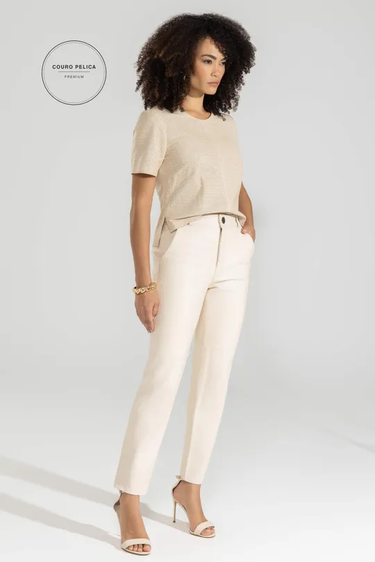 Calça Sulli - Pelica Off White
