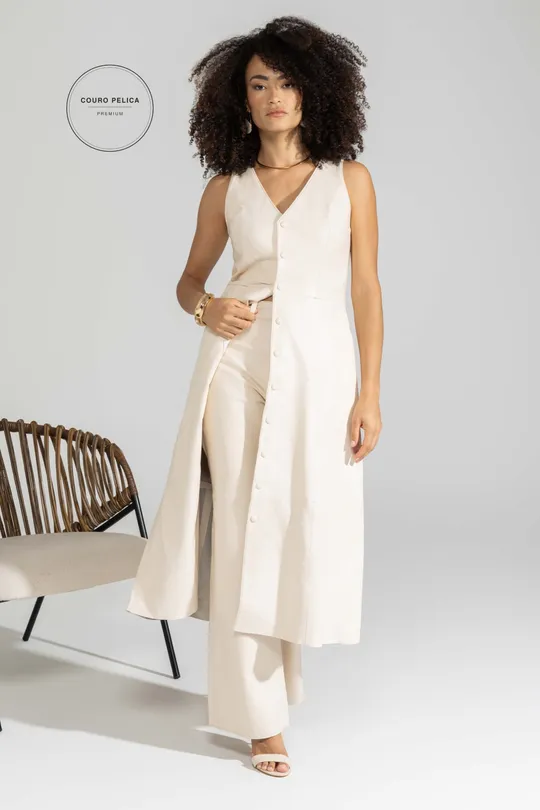 Vestido Solar - Pelica Off White