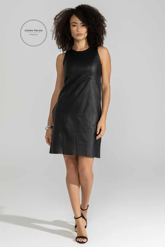 Vestido Lea - Pelica Preta