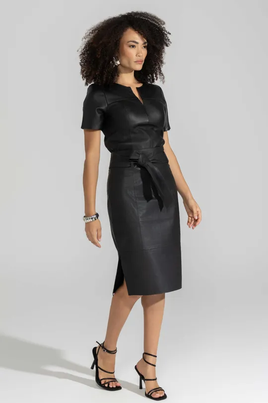 Blusa com Malha Lenna - Pelica Preta Blusa com Malha Lenna - Pelica Preta