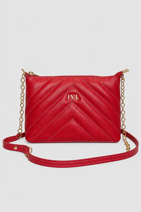 Bolsa de Couro Vermelha