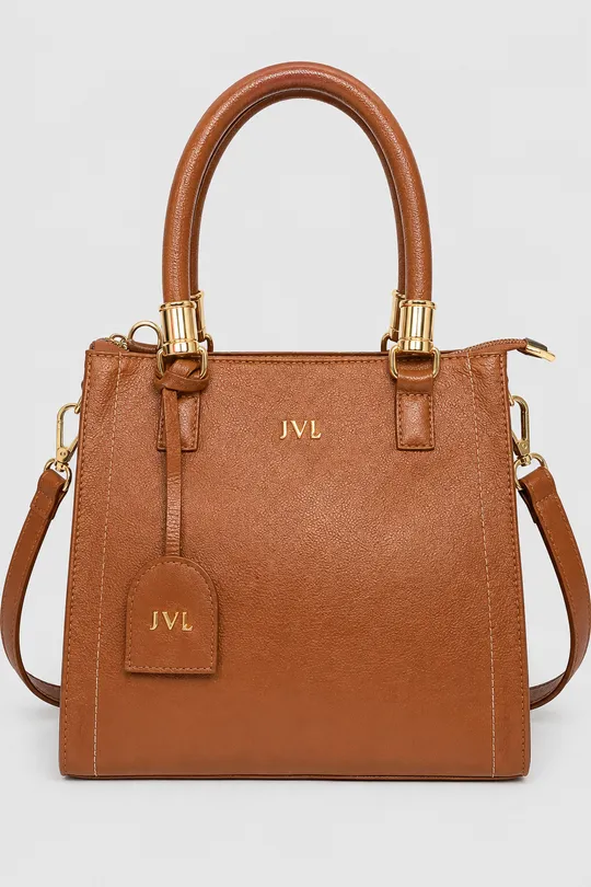 Bolsa de Couro Caramelo