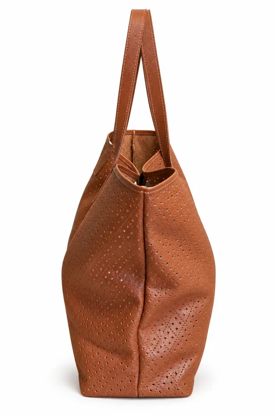Bolsa Bali Perfurada Carvalho Bolsa Bali Perfurada Carvalho